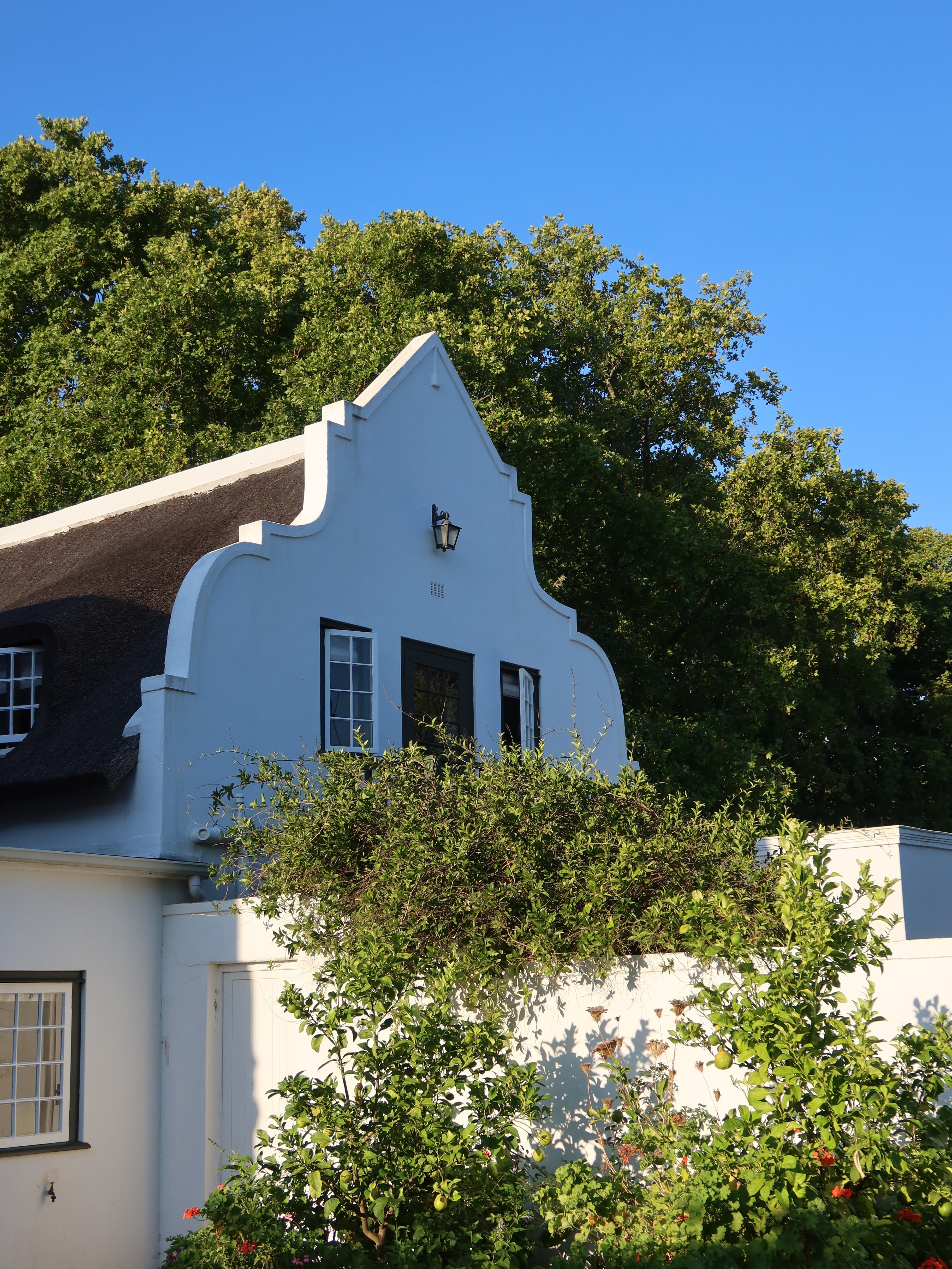 Cape Dutch gabled manor at Navarre Residence